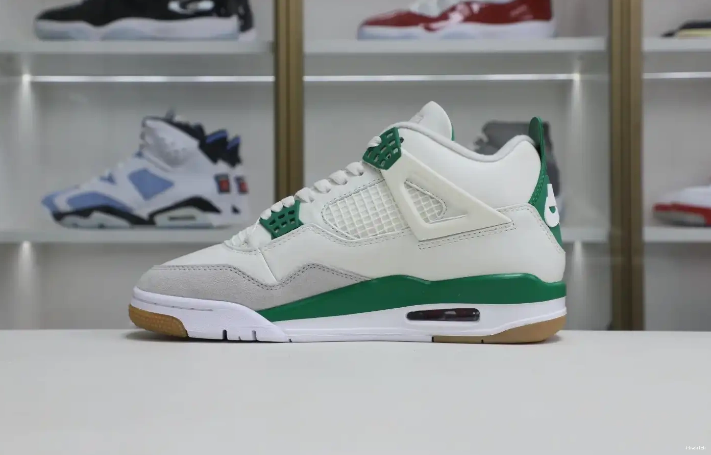 X AIR RETRO SB JORDAN GREEN' NIKE 4 'PINE 0516